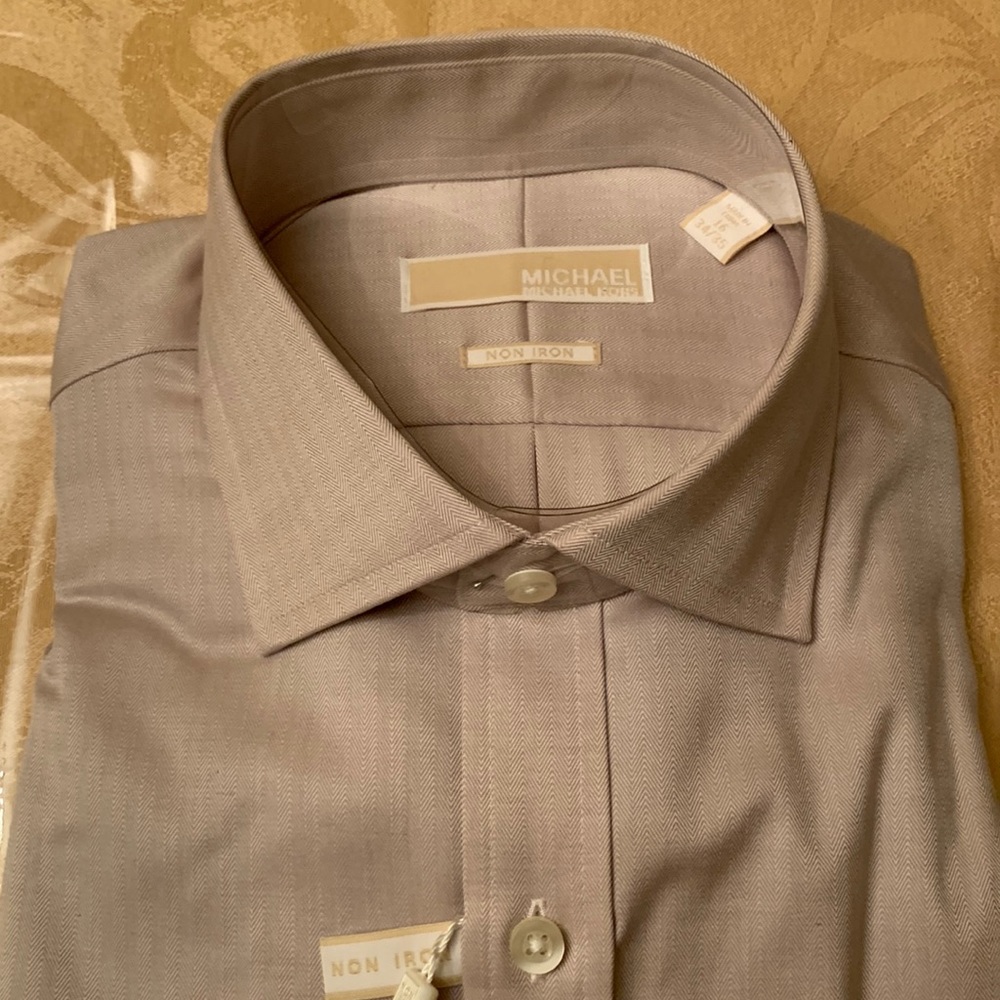 Micheal Kors  Dress Shirt, Chino  Size 16 34-35